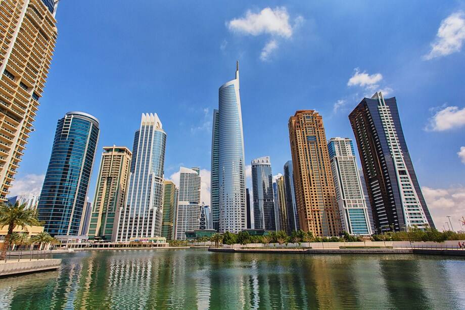 Jumeirah Lake Tower View